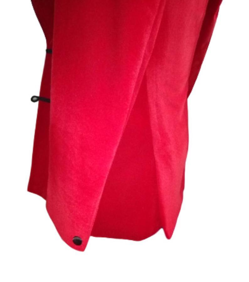 Men's Elegant Quilted Red Velvet Jacket Hosting Evening Party Wear Coat - smokingjackets