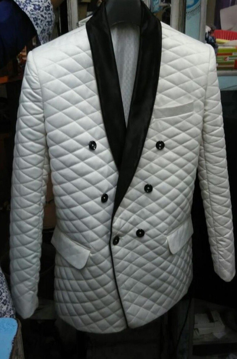 Mens Robes Jacket Quilted Jackets Dinner Party Wear Blazer Jackets - smokingjackets